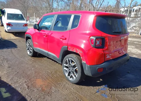 2021 Jeep Renegade Jeepster 4X4 z USA, uszkodzony, nr VIN ZACNJDAB2MPN10275